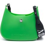 Bolsos satchel verdes de PVC con logo Armani Emporio Armani para mujer 