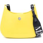 Bolsos satchel amarillos de PVC rebajados con logo Armani Emporio Armani para mujer 