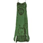 Vestidos verdes de sintético de verano hippie Talla Única para mujer 