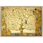 Cuadros sobre lienzo de madera Gustav Klimt modernos Conkrea 