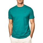 Camisetas verdes de manga corta tallas grandes informales con logo Hackett talla 3XL para hombre 