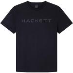 Camisetas negras tallas grandes con logo Hackett talla 3XL para hombre 