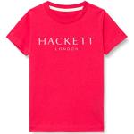 Camisetas fucsia de manga corta infantiles Hackett 24 meses 