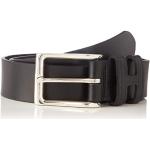Cinturones negros de cuero con hebilla  Hackett talla M de materiales sostenibles para hombre 