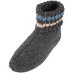 Zapatillas antideslizantes grises de lana rebajadas de invierno Haflinger talla 21 infantiles 