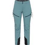 Pantalones azules de poliester de esquí Haglöfs talla M para mujer 