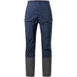 Pantalones azules de Softshell Bluesign de softshell transpirables Haglöfs talla M para mujer 