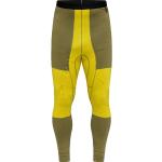 Pantalones ajustados amarillos de poliester rebajados Haglöfs talla M para hombre 
