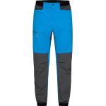 Pantalones azules de poliamida de trekking rebajados impermeables formales Haglöfs talla 3XL para hombre 
