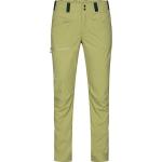 Pantalones verdes de poliamida de cintura alta rebajados Haglöfs talla M para mujer 