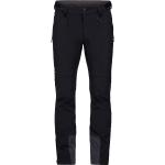 Pantalones negros de montaña rebajados impermeables Haglöfs talla S para hombre 