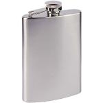 Haller Hip Flask Stainless Steel 200 CC, Unisex-Adult, Silver