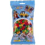 HAMA BEADS 8472 Tube bead Multicolor 500 pieza(s) - Abalorios (Tube bead, Multicolor, pieza(s), Bolsa de plástico) , color/modelo surtido