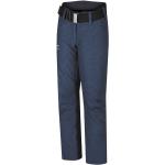 Pantalones azules de poliester de esquí rebajados impermeables con cinturón talla L para mujer 