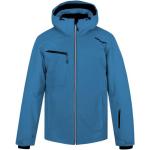 Chaquetas azules de esquí rebajadas de primavera impermeables con capucha con logo talla S para hombre 