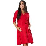 Vestidos premamá rojos Happy Mama Boutique talla XL para mujer 