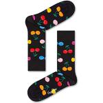 Ropa negra de poliamida de invierno  de verano con lunares Happy Socks talla 40 para mujer 