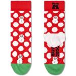 Happy Socks Kinder Snowman Socken, Calcetines Bebé Niños, Rot, 12-24 Meses