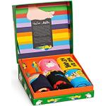 Happy Socks Monty Python Gift Set Calcetines, Multicolor, 41-46 (Pack de 6) Unisex
