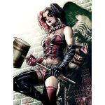 Harley Quinn Pose 60 x 80 cm Lienzo impresión, Mul