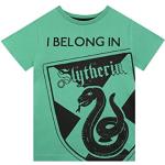 Harry Potter Camiseta para Niños Slytherin Verde 7-8 años