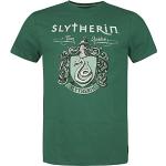 Camisetas verdes de cuello redondo Harry Potter Slytherin con cuello redondo talla L para hombre 