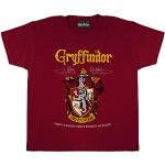 Harry Potter Cresta de Gryffindor Camiseta de los Muchachos Borgoña 104