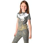 Harry Potter Hedwig - Pijama de algodón oficial para niñas (8 a 12 años), gris, 12 años