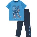 Harry Potter Ravenclaw Chicos Larga Pijamas Set Azul 128 | Idea Regalo para los niños, Ropa de Dormir de los niños