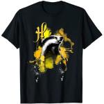 Camisetas negras de encaje con encaje  Harry Potter Hufflepuff de encaje talla S para hombre 
