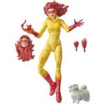 Marvel Hasbro Legends Series Avengers - Figura Coleccionable de Firestar con Perro y 6 Accesorios - 15 cm - para niños de 4 años en adelante