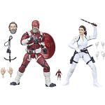 Marvel Hasbro Legends Series Avengers - Figuras de Red Guardian y Melina Vostokoff de 15 cm - Set Doble con 12 Accesorios - Edad: 4+