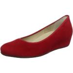 Calzado de calle rojo de terciopelo Hassia talla 39 para mujer 