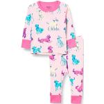Hatley Organic Cotton Long Sleeve Pyjama Set Juego de Pijama, Pups, 9-12 Months para Bebés