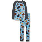 Hatley Organic Cotton Raglan Sleeve Printed Pyjama Set Juego de Pijama, Ice Age, 5 Years para Niños