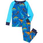 Hatley Organic Cotton Raglan Sleeve Pyjama Set Juego de Pijama, Dino Park, 4 Years para Niños