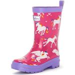 Hatley Rain Boots, Botas de Agua Chica, Rosa (Rainbow Unicorns), 27 EU (10 US)