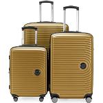 Set de maletas doradas de poliester con aislante térmico Hauptstadtkoffer para mujer 