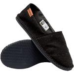 Sandalias negras de goma de esparto de verano con tacón de cuña Havaianas Origine talla 38 para mujer 