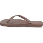 Sandalias planas marrones de goma Havaianas talla 34 para mujer 