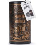 Hawkins & Brimble Set de regalo para barba para hombre, champú para barba y bálsamo para hombre, regalo de aseo para hombre (bronce)