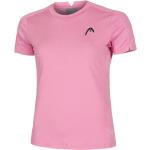Camisetas rosas de manga corta manga corta para mujer 