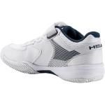 Head Sprint Velcro 3.0-Zapatillas de Tenis para niños, Color Blanco/arándano, White/Blueberry, 34 EU