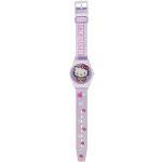 Relojes multicolor de plástico de pulsera Hello Kitty Cuarzo digital con correa de plástico para niña 