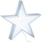 Hellum 568516 - Estrella LED holográfica de 47 cm, con 12 luces LED blancas