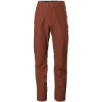Pantalones marrones de senderismo de invierno impermeables, transpirables, cortavientos Helly Hansen talla L para hombre 