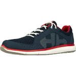 Helly Hansen Hombre Ahiga V4 Hydropower Sneakers, Azul Navy Flag Red Off White, 43 EU