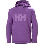 Helly Hansen Jr Daybreaker Hoodie, Camisa Niños, Violeta (Purple), 14
