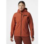 Chaquetas impermeables marrones impermeables Helly Hansen Odin talla M para mujer 