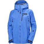 Chaquetas impermeables azules impermeables Helly Hansen Odin talla XS para mujer 